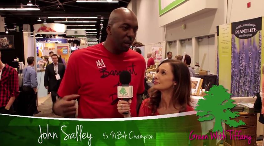 Vegan & NBA Star John Salley at Natural Products Expo West